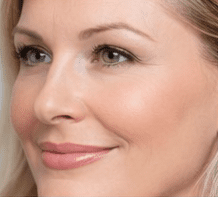 After brow lift