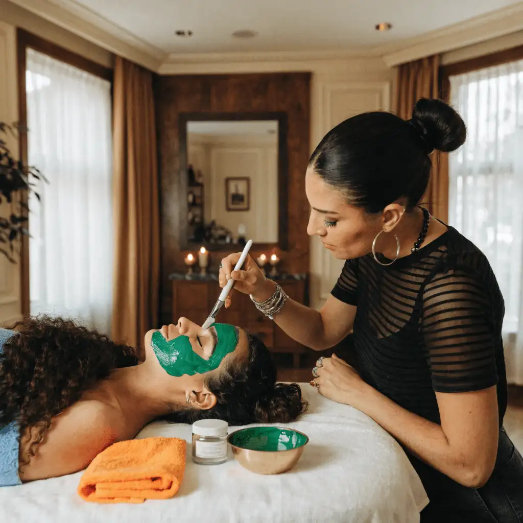 Med Spa Santa Monica woman laying on the table