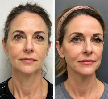 Lip filler results Los Angeles - natural volume and defined cupid's bow, still looks like you