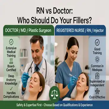 Rn VS Doctor med spa provider qualifications